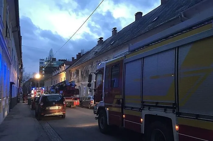 Großaufgebot an Feuerwehren in der Wartingergasse