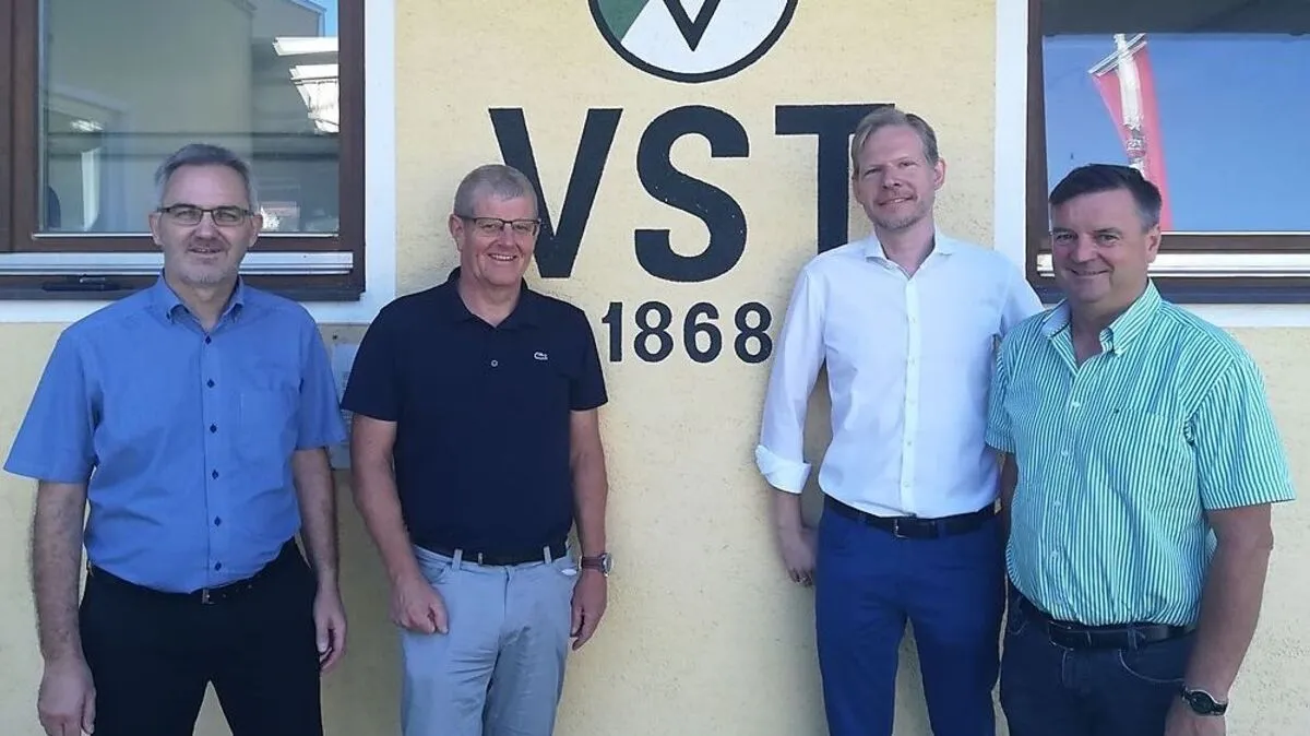 Von links: Wolfgang Malz, Günther Barkowits, Günther Zikulnig und Peter Skofitsch  