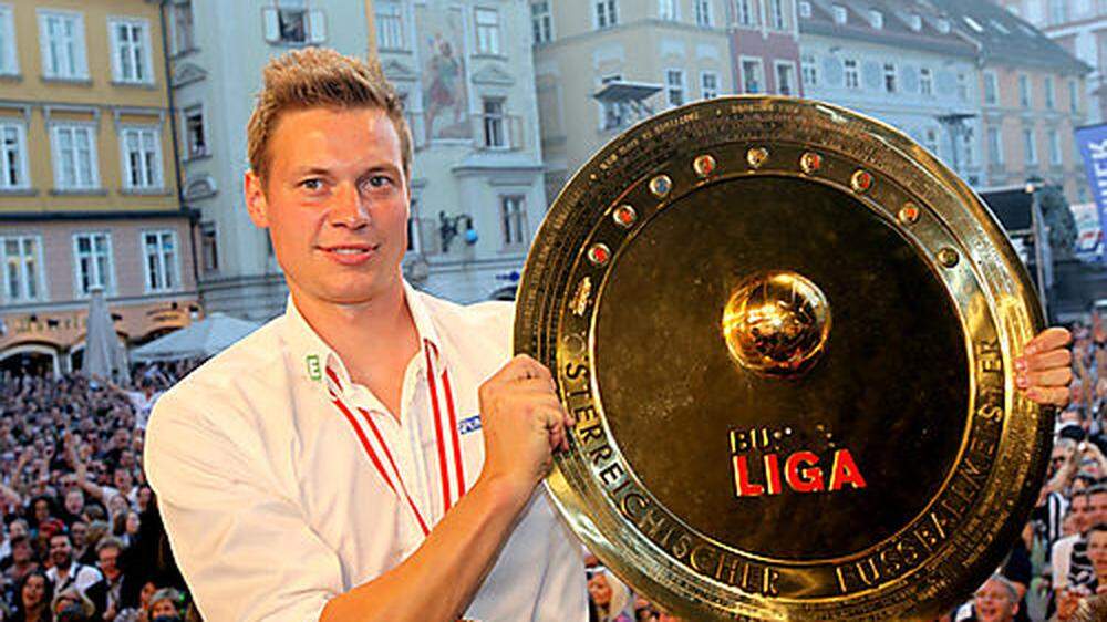 Roman Kienast wurde 2011 Meister mit Sturm