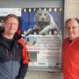 Herfried Marek und Reinhold Schrank bei der Siegerehrung in Deutschland