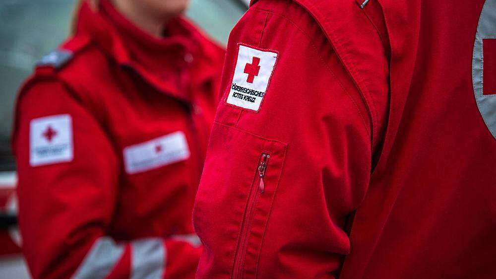 Das Rote Kreuz brachte den Verletzten ins LKH Graz