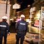 Corona Covid-19 2. Lockdown Ausgangssperre nach 20 Uhr in Klagenfurt Kontrolle Polizei Polizeistreife
