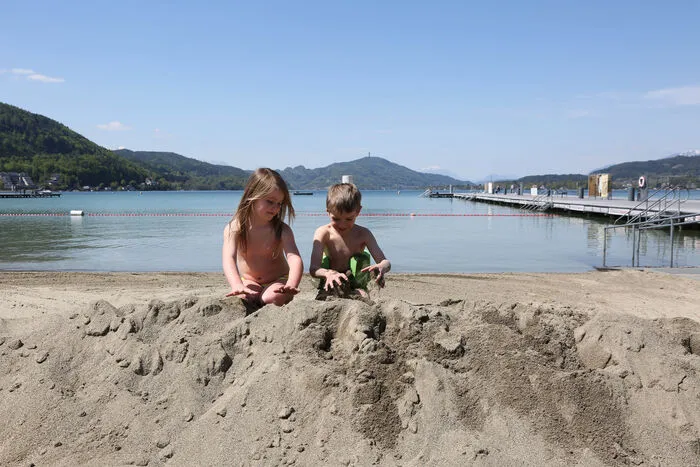 Da war es am Ufer gemütlicher. Da hatte es vormittags zumindest knapp 19 Grad.
