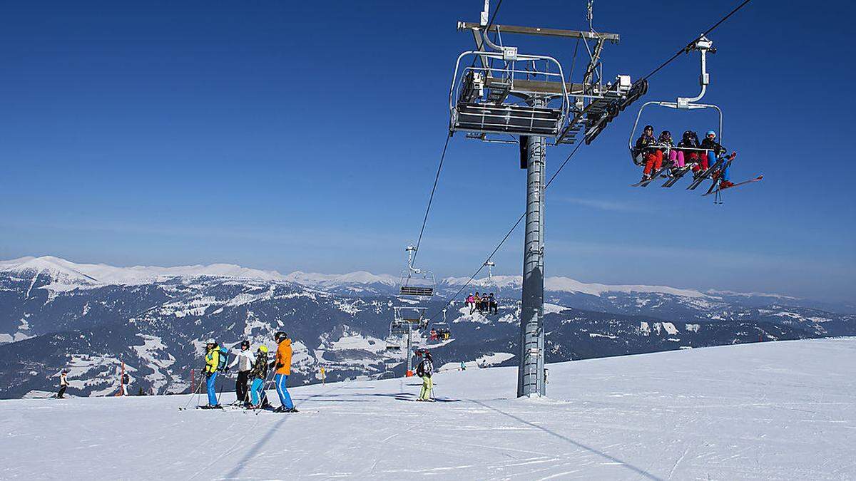 Auf der Gerlitzen kam es zu einem Skiunfall