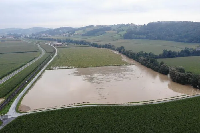 Überflutung in Hatzendorf