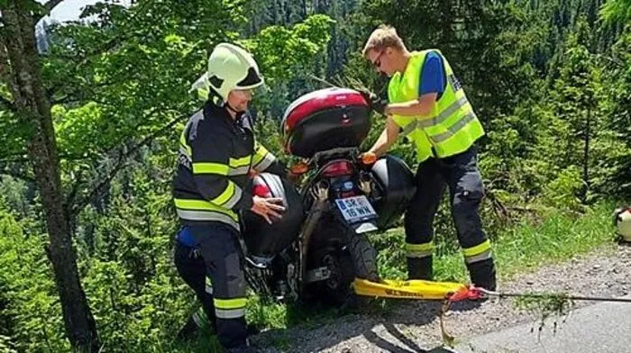 Die Freiwillige Feuerwehr, das Rote Kreuz und die Polizei waren im Einsatz