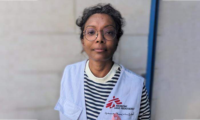 Diyani Dewasurendra arbeitet als Ärztin in Gaza