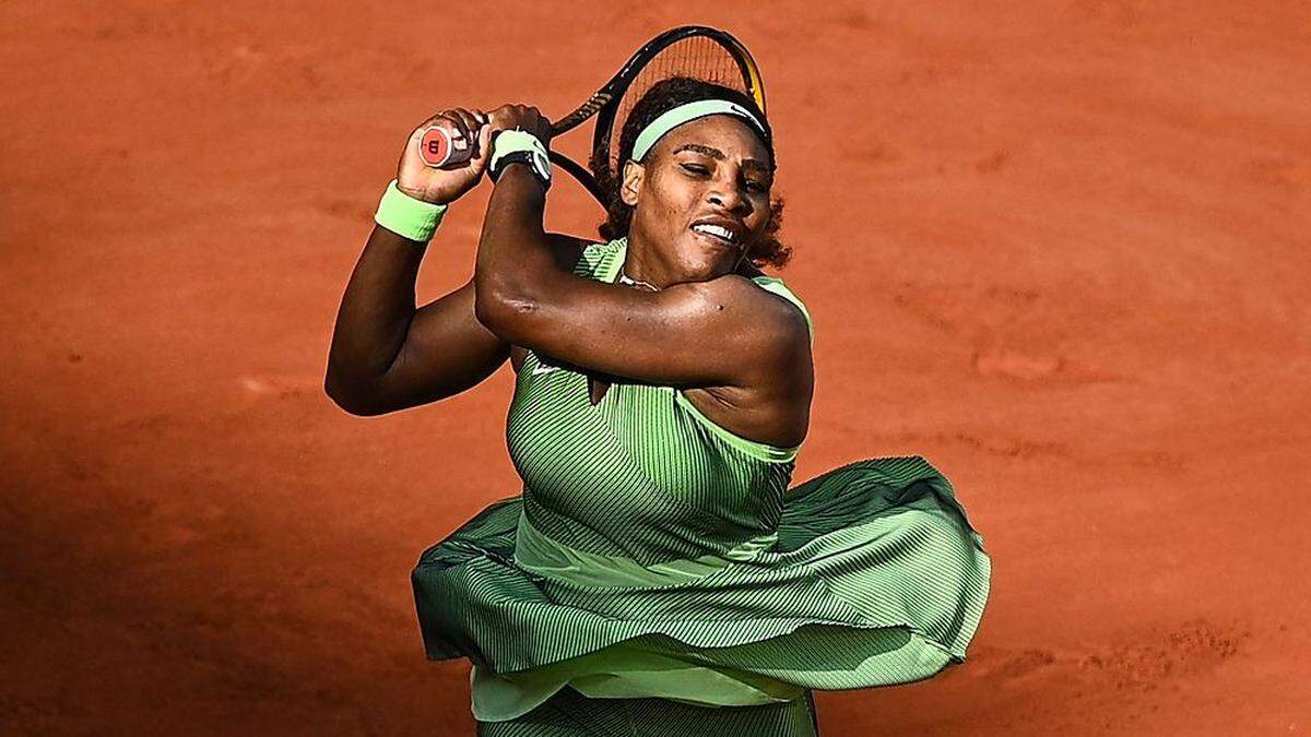 Serena Williams, der letzte verbliebene Superstar im Damentennis, verabschiedete sich in Paris im Achtelfinale