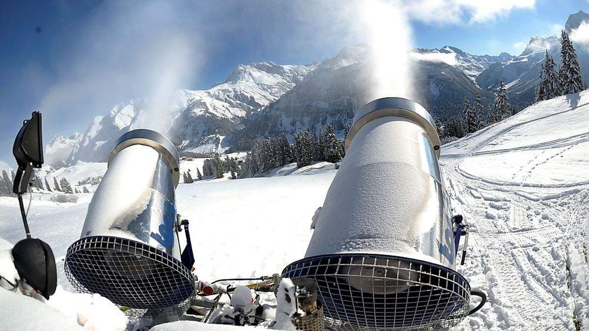 Österreichs Pisten sind gut beschneit. Die Übernachtungen gingen trotzdem zurück.