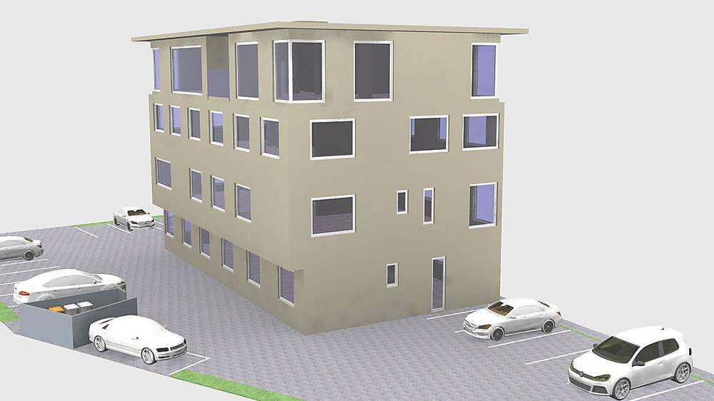 So soll das neue Gesundheitszentrum in Leoben-Leitendorf aussehen