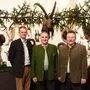 Treten für die Jäger ein: Franz Kesselstatt, Josef Kleinhappl, Reinhard Otter