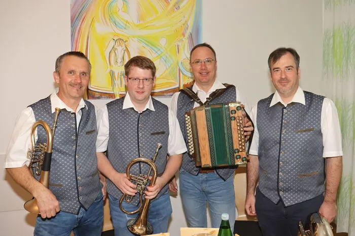 Musikalisch sorgte die Gruppe Hittrach für beste Stimmung.