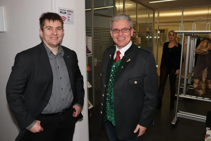 Martin Hitthaller und Christian Hiebler