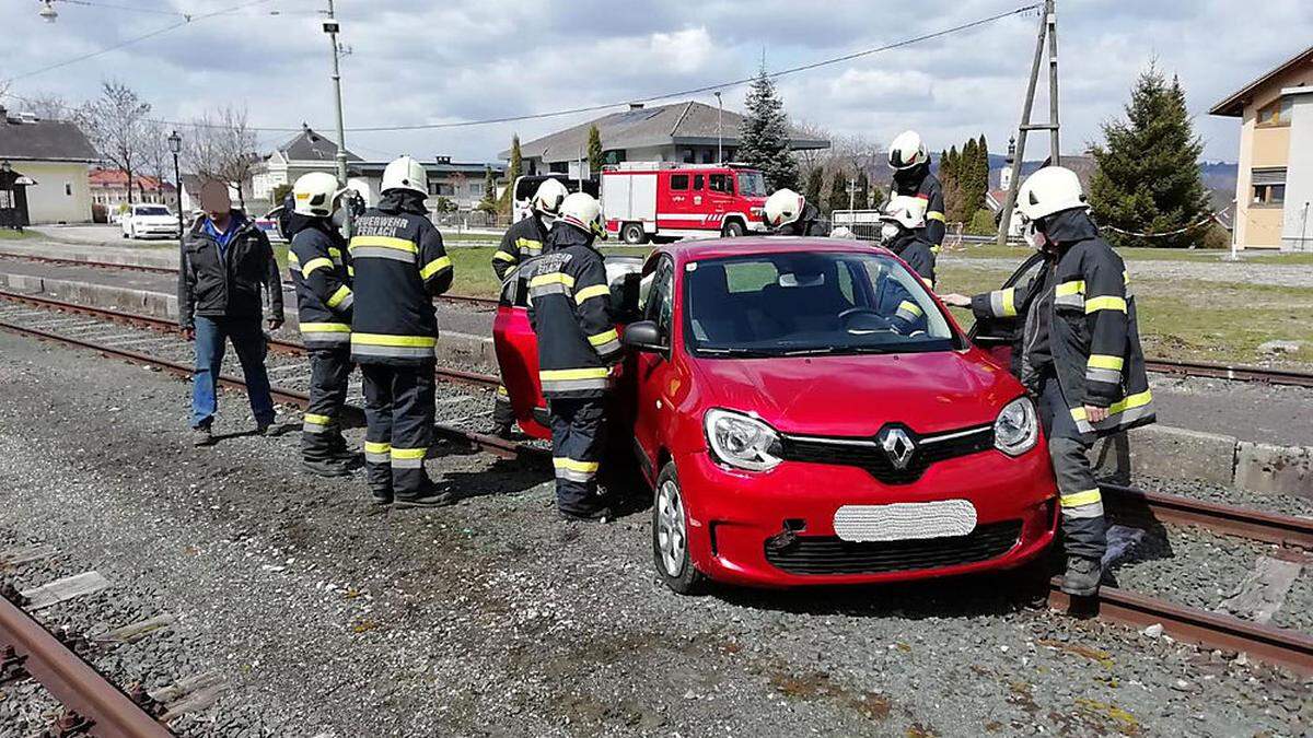 Nach rund 30 Minuten war der Pkw wieder auf der Straße