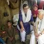Claudia Villani gemeinsam mit Dr. Ruth Pfau im pakistanischen Flüchtlingslager