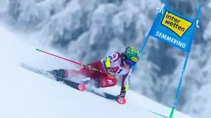 SEMMERING,AUSTRIA,27.DEC.25 - ALPINE SKIING - FIS World Cup, giant slalom, ladies. Image shows Julia Scheib (AUT).
Photo: GEPA pictures/ Wolfgang Grebien