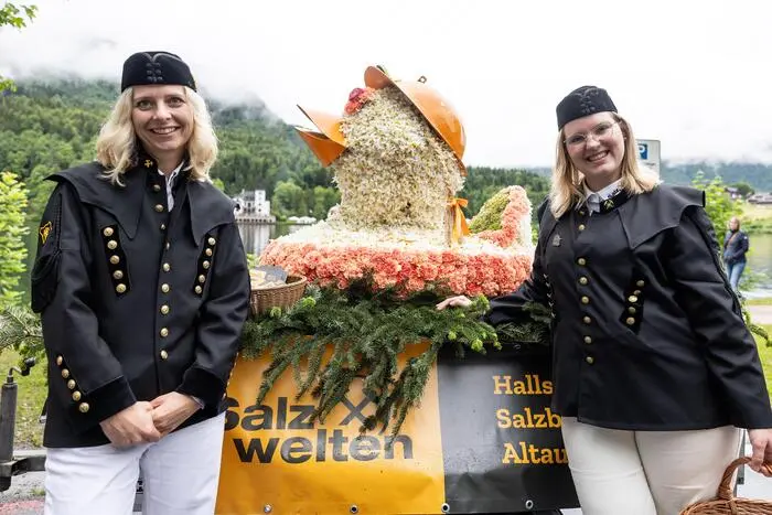 Sally, die Grubenente, lässt die Gäste trotz ihrer kleinen Größe staunen
