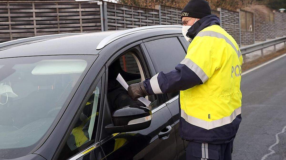 Die Kontrollen liefen am Montag im Oberland nicht ganz glatt 