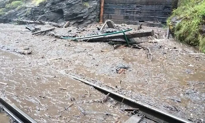 Mure verlegte Bahnstrecke 