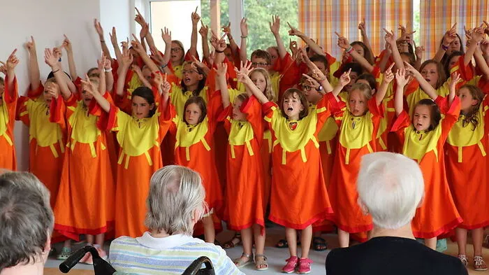 Die Kinder zeigten ihr Können