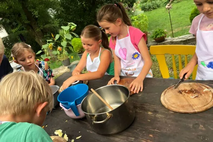 über Kochen mit Kräutern aus dem Garten, 