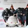 INNSBRUCK,AUSTRIA,19.JAN.25 - BOBSLEIGH - IBSF World Cup, four-man, men. Image shows Jakob Mandlbauer, Dominik Hanschitz, Lukas Zech and Martin Bertschler (AUT).
Photo: GEPA pictures/ Daniel Schoenherr