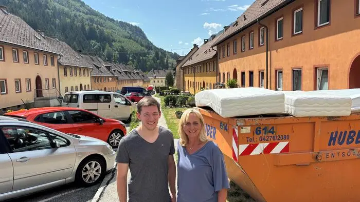 Bürgermeister Armin Egger und Vizebürgermeisterin Melanie Golob