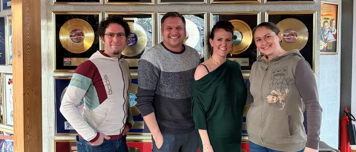 Verantwortliche im „17 Studios“