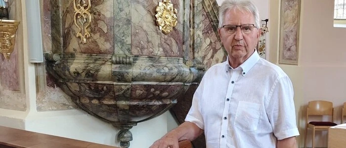 Albert Wutscher (80) zeichnet im Pfarrgemeinderat der Pfarre St. Georgen für Finanzen, Bauten und Organisation verantwortlich
