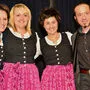 Michael "Buzgi" Buchacher mit Daniela Steiner, Corinna Lippautz-Bacher und Christina Assek (von rechts)