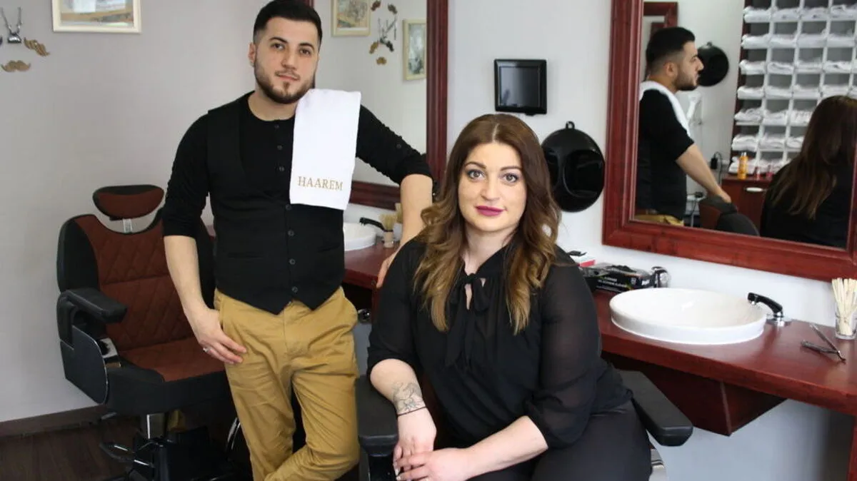 Osman Budak und Mehrnaz Andami in ihrem „Haarem“ in Leibnitz