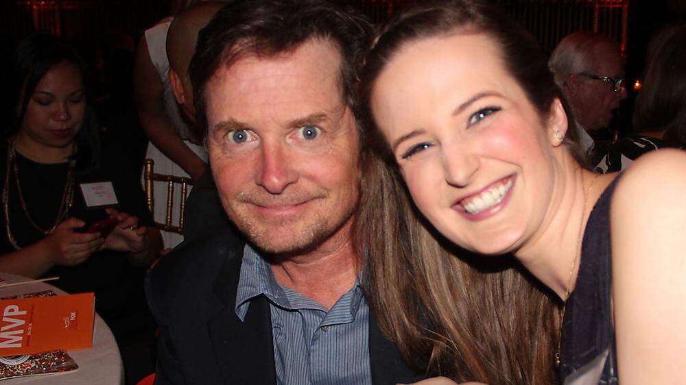 Michael J. Fox bedankte sich persönlich bei Daniela Goldgruber