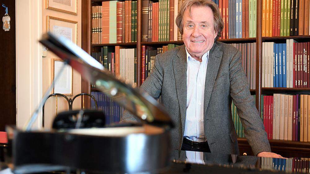 Der Wiener Pianist Rudolf Buchbinder feiert 75. Geburtstag