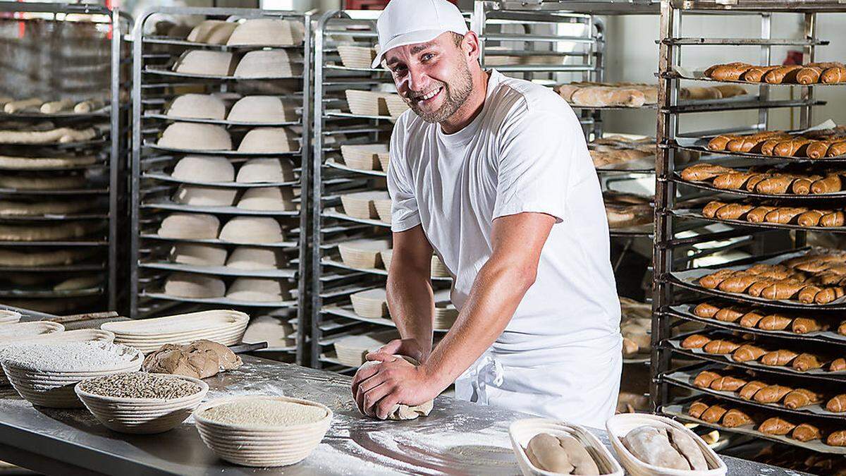 Sascha Prehofer von der Interspar-Bäckerei St.Veit