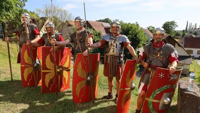 Römische Soldaten in Tieschen