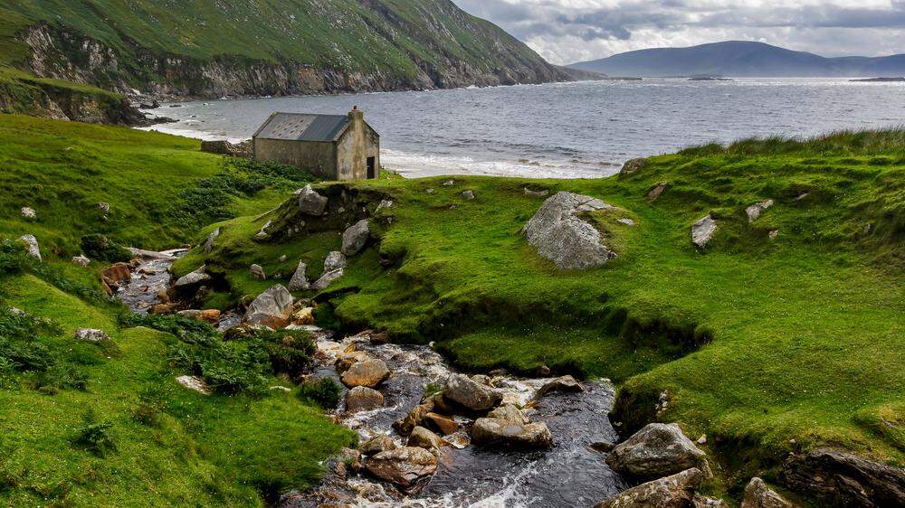 Die Keem Bay auf dem irischen Achill Island