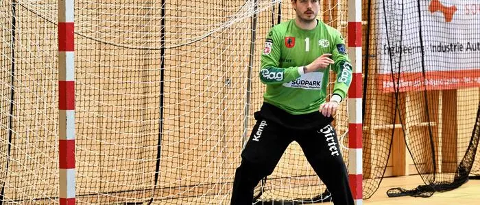 Keeper Arne Fuchs fühlt sich wohl in Ferlach
