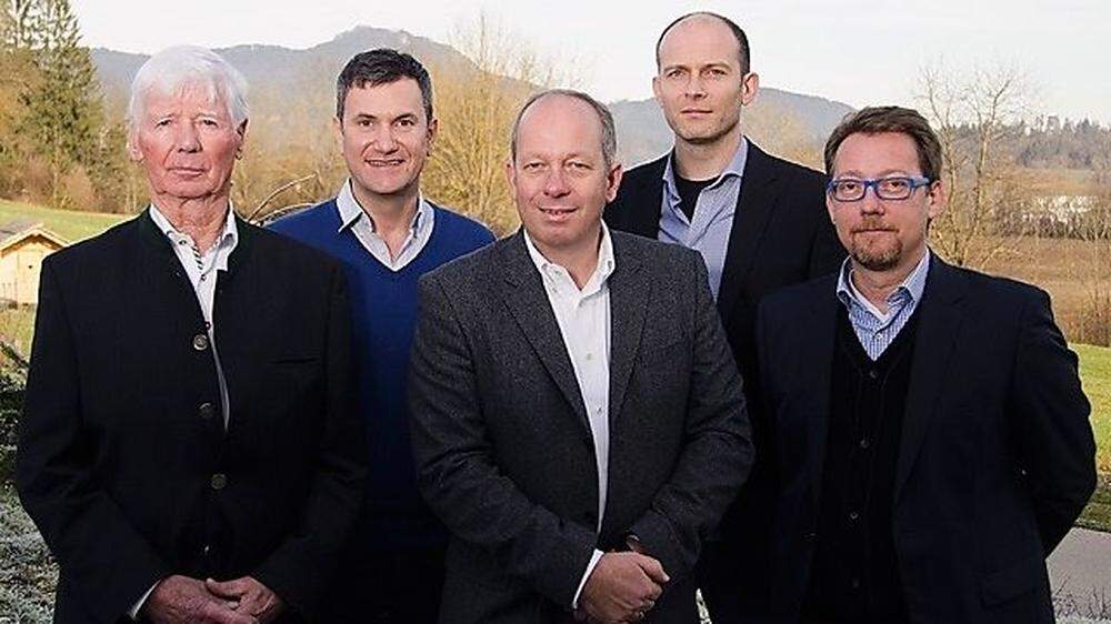 Neos-Team Spittal: Franz Wessely, Mario Golger, Hermann Bärntatz, Oliver Hanke, Martin Danicek 