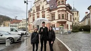 Hannah Leitner, Xaver Schuller und Miriam Wieser träumen von einer florierenden Innenstadt