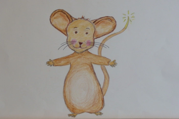 Die Maus ist immer mit dabei.