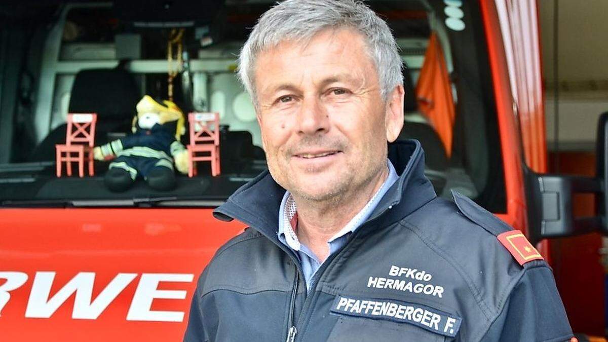 Franz Pfaffenberger liegt die Ausbildung der jungen Feuerwehrleute am Herzen