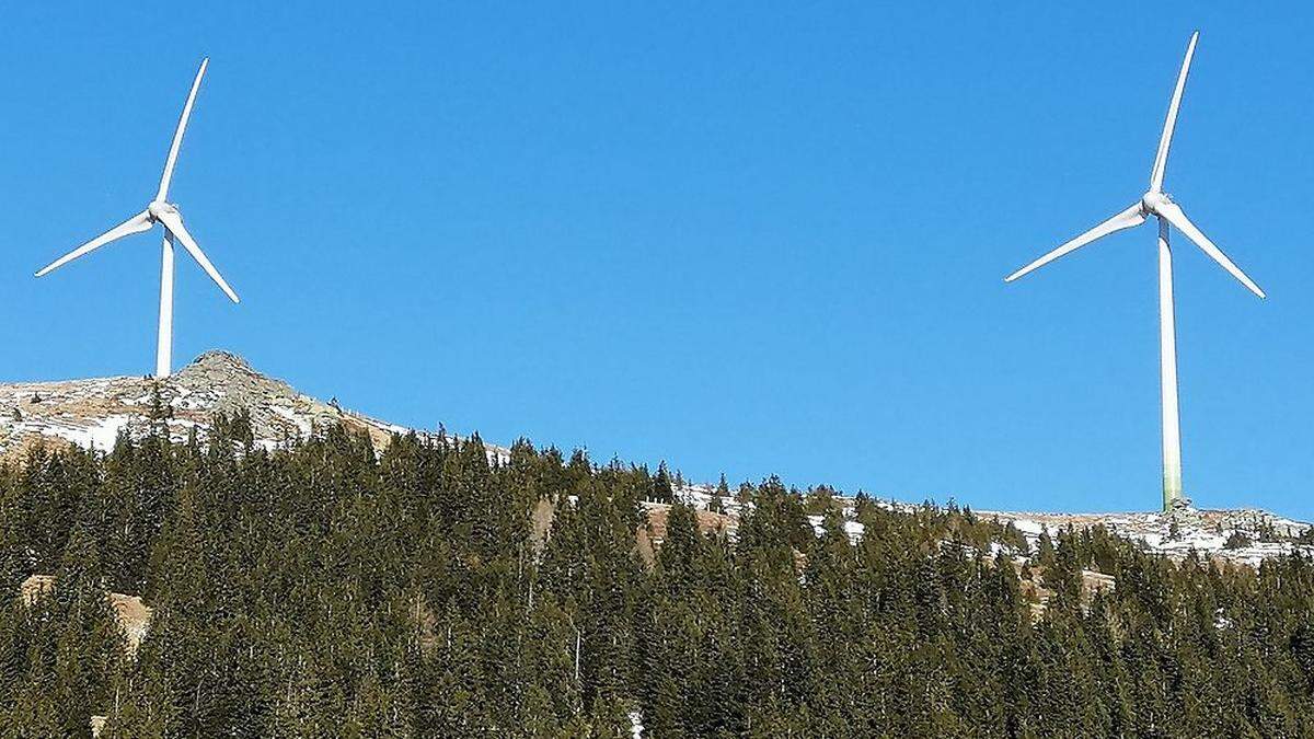 Der steirische Windpark Handalm bekommt bald &quot;Nachbarn&quot; auf Kärntner Seite der Koralm