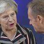Wer hat die besseren Nerven? Die Briten mit Theresa May oder die EU mit Donald Tusk?