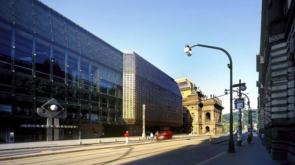 Blick auf das Prager Nationaltheater