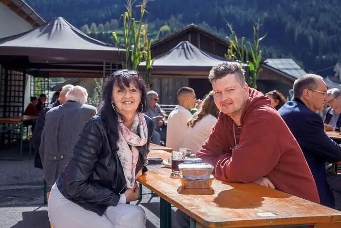 Strahlende Gesichter unter den Gästen 