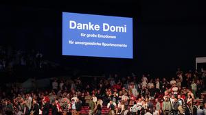 Die Fans bedanken sich bei Dominic Thiem