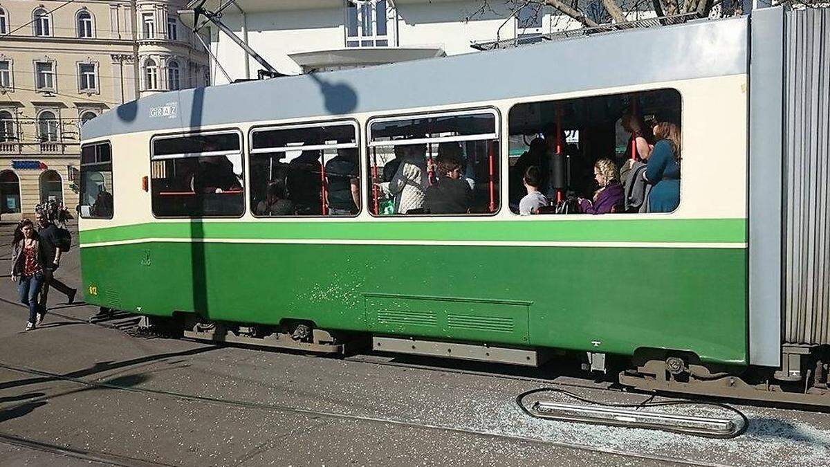 Kurioser Zwischenfall am Grazer Jakominiplatz