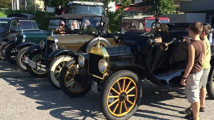 Die Baujahre zwischen 1909 und 1927 nahmen am Treffen teil.