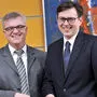 Neues Führungsduo der Raiffeisenbank Leibnitz: die beiden Vorstandsdirektoren Peter Wippel (links) und Andreas Draxler 