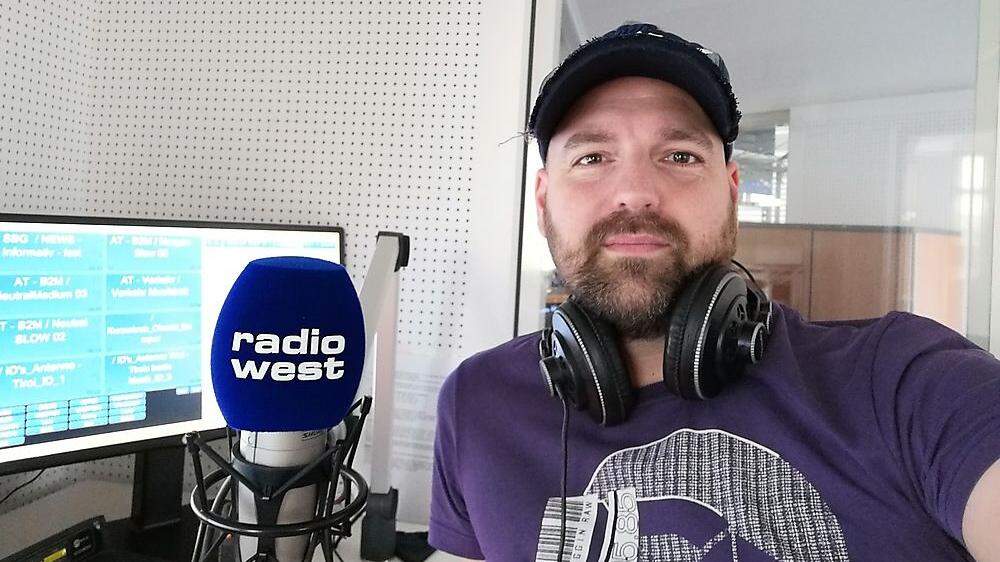 Moderator Stephan Henning reaktiviert den regionalen Sender Radio West